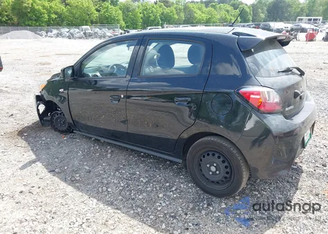 2021 Mitsubishi Mirage Carbonite Edition/Es/Le из США, поврежденный, VIN ML32AUHJ6MH012237